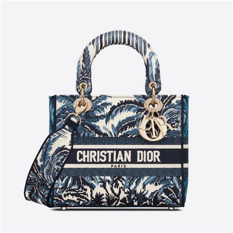 sac christian dior bleu clair|Dior blue embroidery bags.